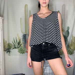 Stripped tank top